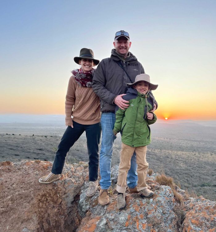 Rhino Sands - About us family picture